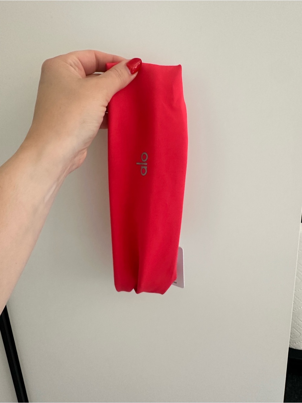The Bar Red Pink Airlift Headband